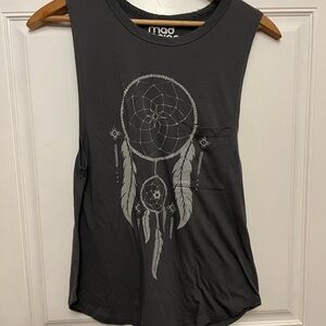 MAD Engine Gray Dreamcatcher Muscle Tee